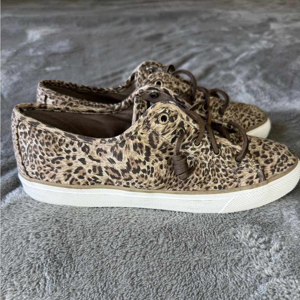 Sperry Leopard Print Women's Sneakers